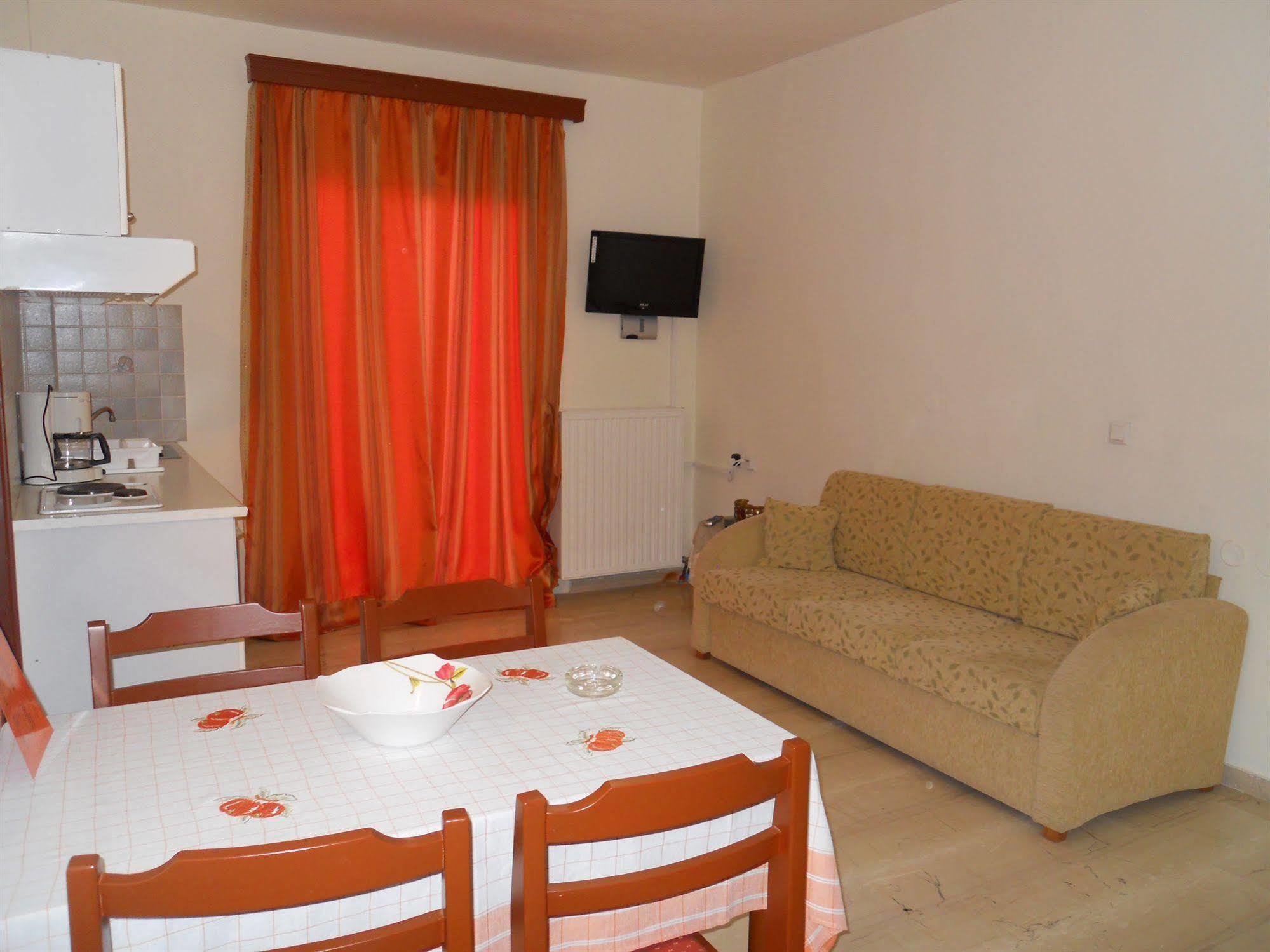 Lofos Apartments Prínos Dış mekan fotoğraf